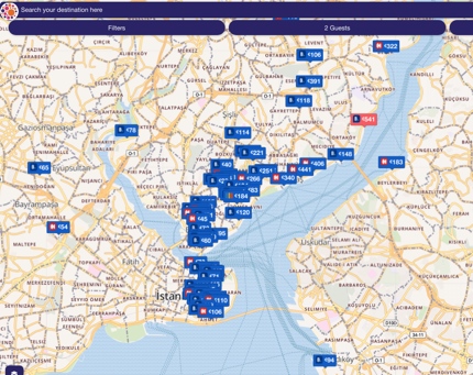 Accommodation booking tool