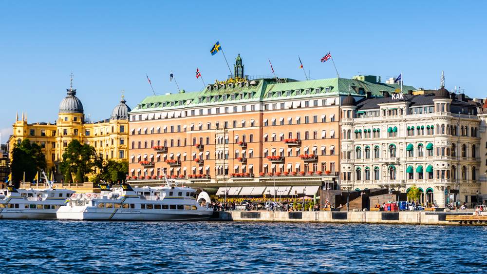 Grand Hotel, a five-star hotel in Stockholm