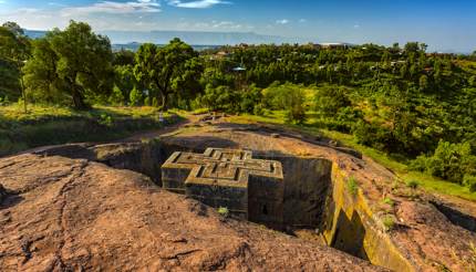 Bete Giyorgis (Church of St George), Lalibela, Ethiopia