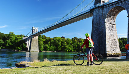 Menai Suspension bridge, Menai Strait