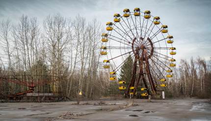 Abandoned amusement park, Pripyat, Ukraine