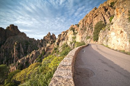 A mountain pass in Corsica