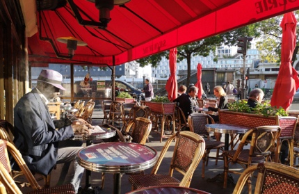 A quieter café culture in Batignolles