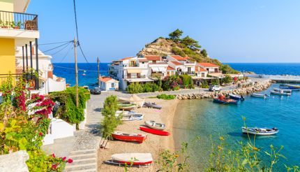 Kokkari fishing village, Samos, Greece