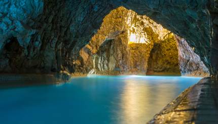 Miskolctapolca cave bath