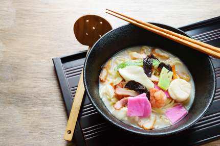 Champon, a regional dish of Nagasaki