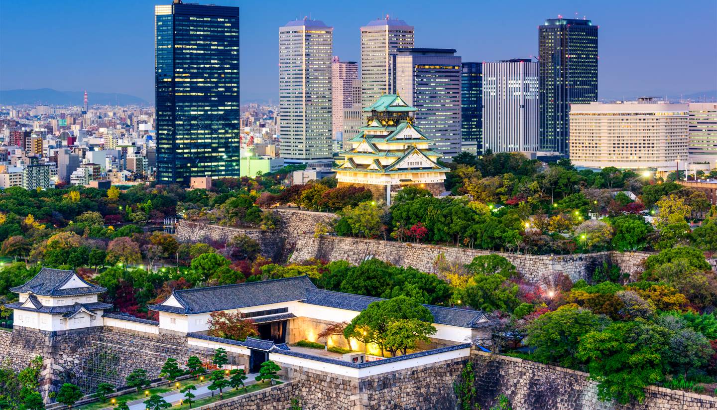 The buzzing culture of Osaka and beyond - Osaka castle