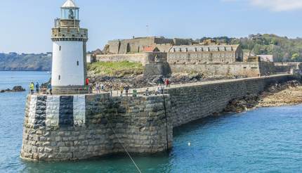 Lighthouse & Castle Cornet, Guernsey