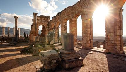 Roman ruins, Volubilis, Morocco