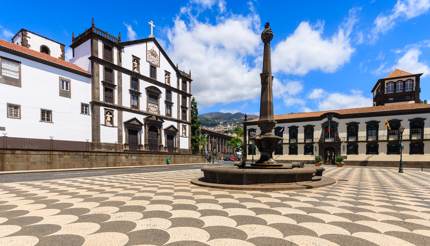 Old Town in Madeira, Portugal