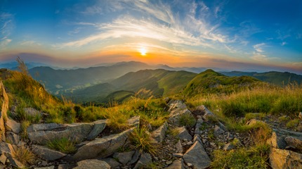 Views from the summit of Tarnica