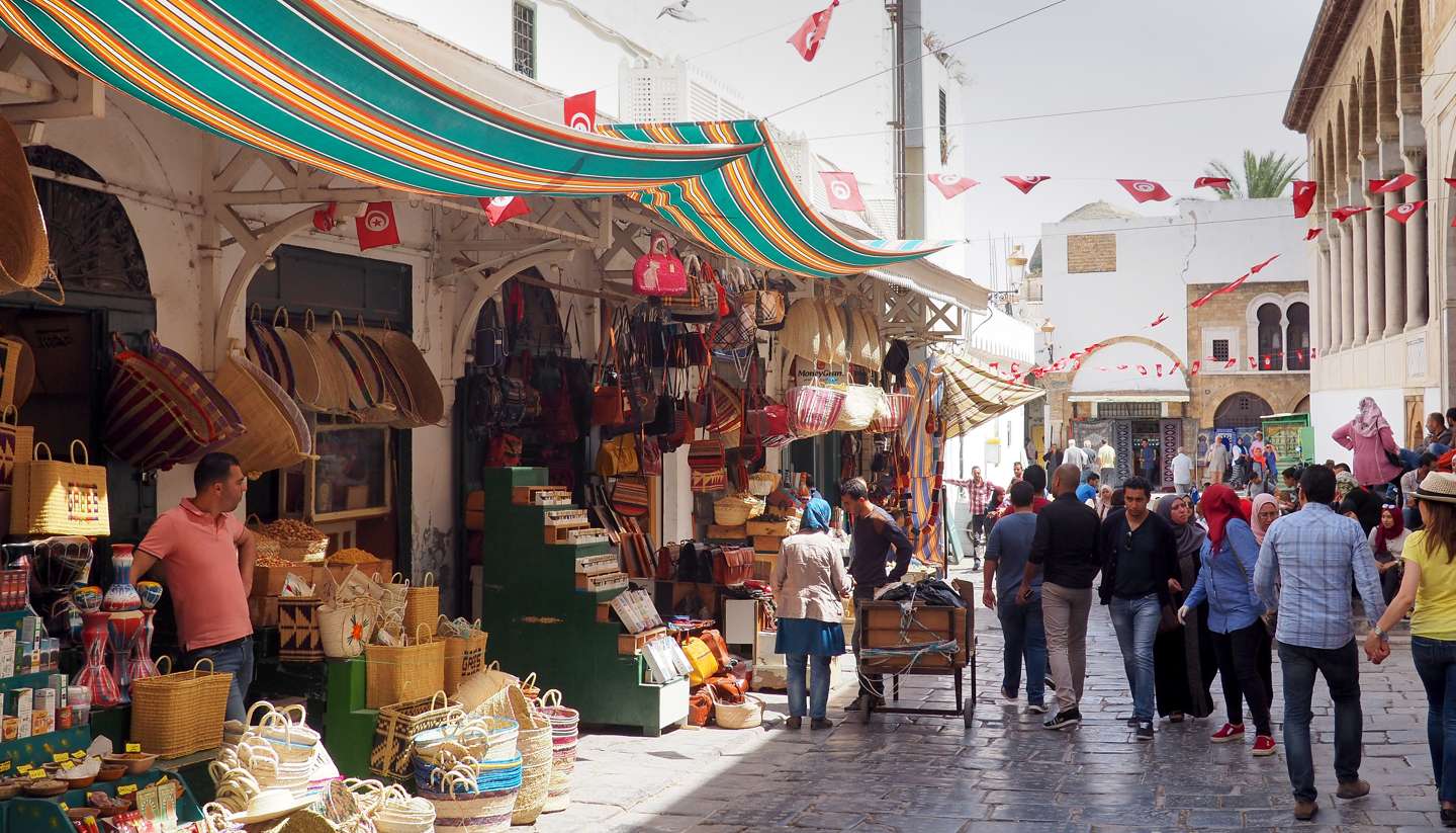 Tunis - The streets of Tunis, Tunisia