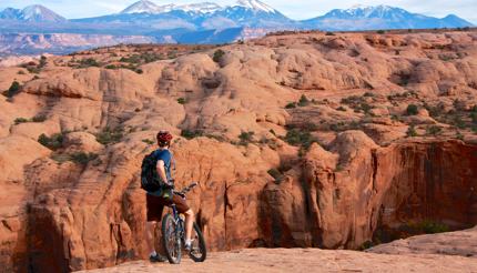 Mountain biking Slickrock Bike Trail