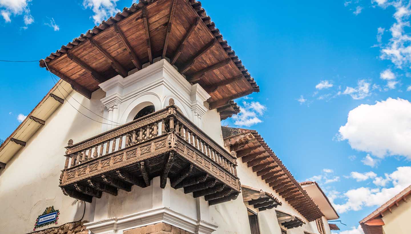 Cusco - Typical Houses in Cusco Peru