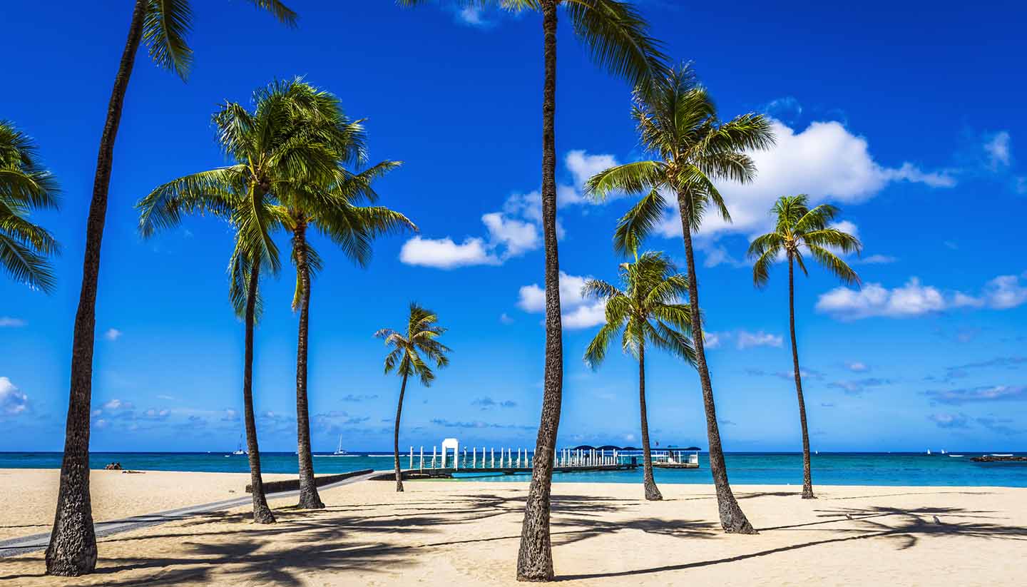 Hawaii - Fort DeRussy Beach Park, Hawaii, USA