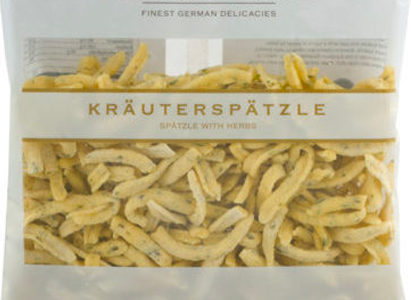 Kräuterspätzle – Spaetzle with Herbs